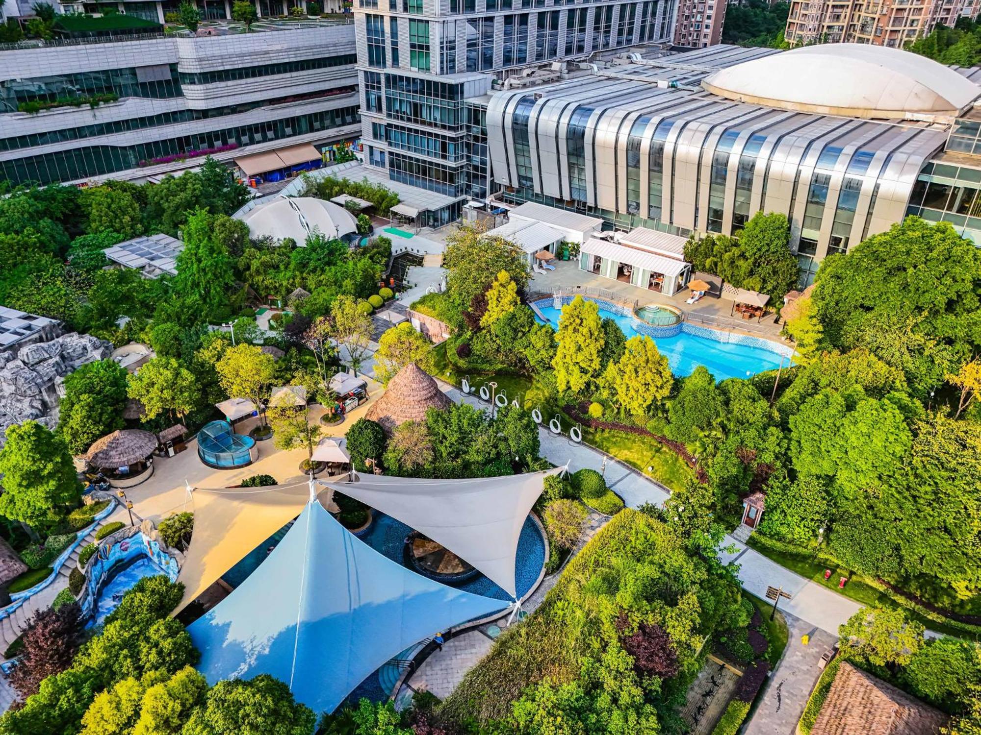 Crowne Plaza Chengdu Wenjiang By Ihg Hotell Exteriör bild